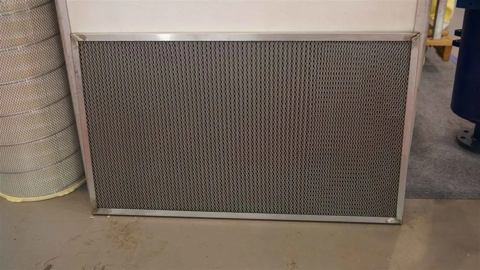 फर्नेस प्री फ़िल्टर स्टेनलेस स्टील धोने योग्य एल्यूमिनियम मेष एयर फ़िल्टर