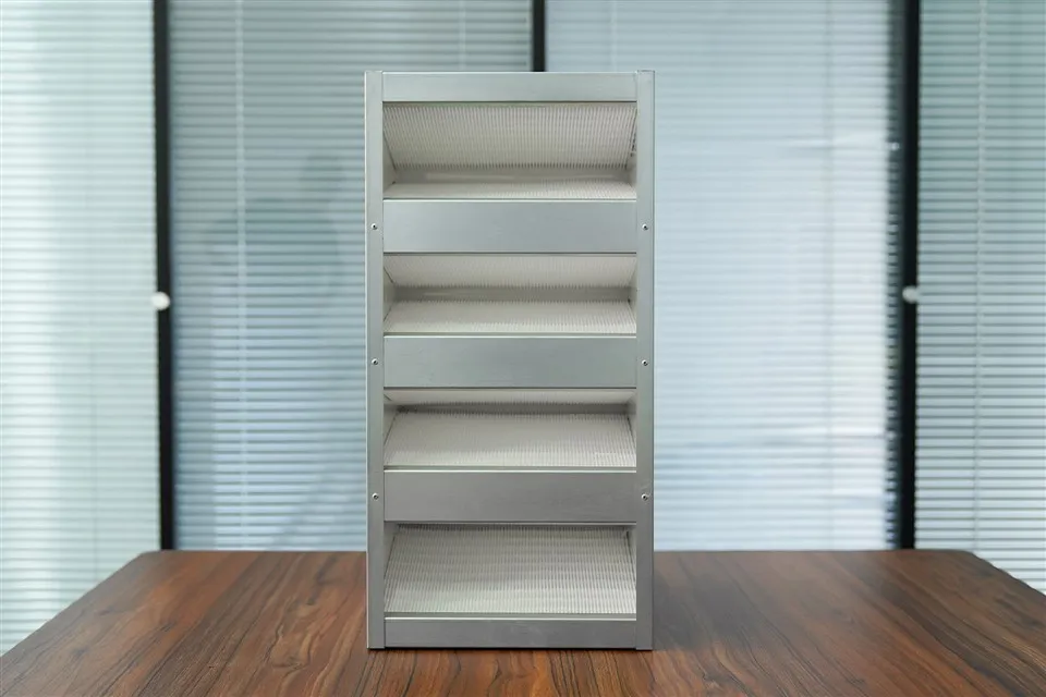 निर्माता डब्ल्यू प्रकार उप-उच्च दक्षता गैल्वेनाइज्ड फ़्रेम फ़िल्टर संयुक्त स्टेनलेस स्टील फ़्रेम उच्च दक्षता एयर फ़िल्टर