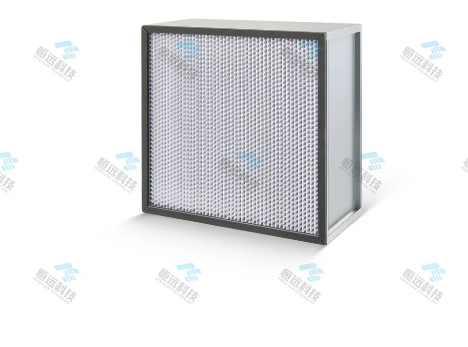 साफ कमरे में डायाफ्राम HEPA फिल्टर और ऑपरेटिंग कमरे में डायाफ्राम HEPA फिल्टर