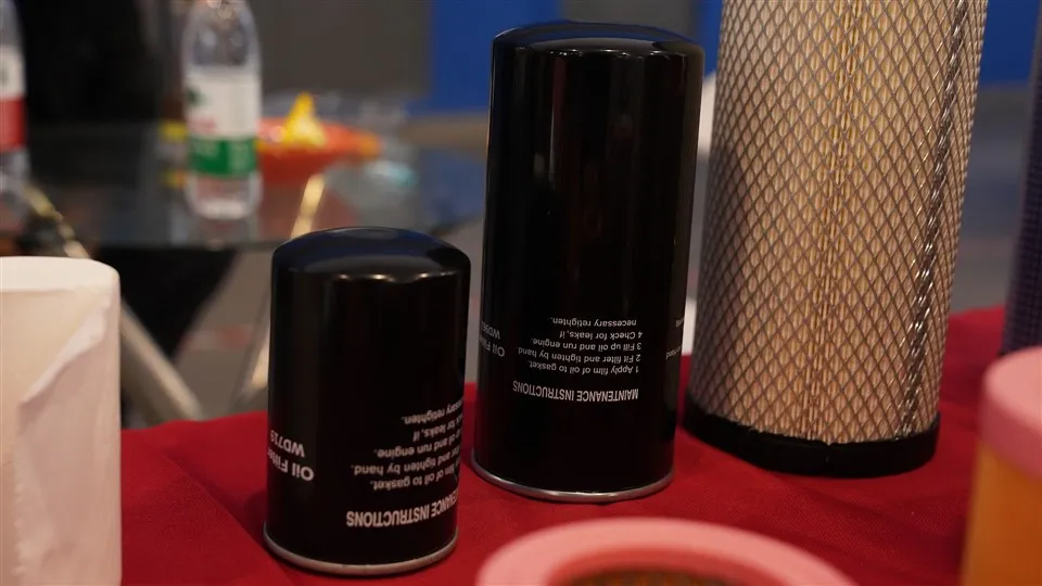 स्क्रू एयर कंप्रेसर के लिए कंप्रेसर के लिए W7195 WD13145 तेल फ़िल्टर स्पेयर पार्ट्स